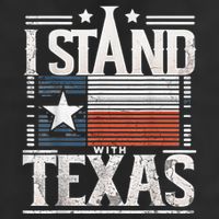 I Stand With Texas Scotus 7 Panel Mesh Trucker Snapback Hat