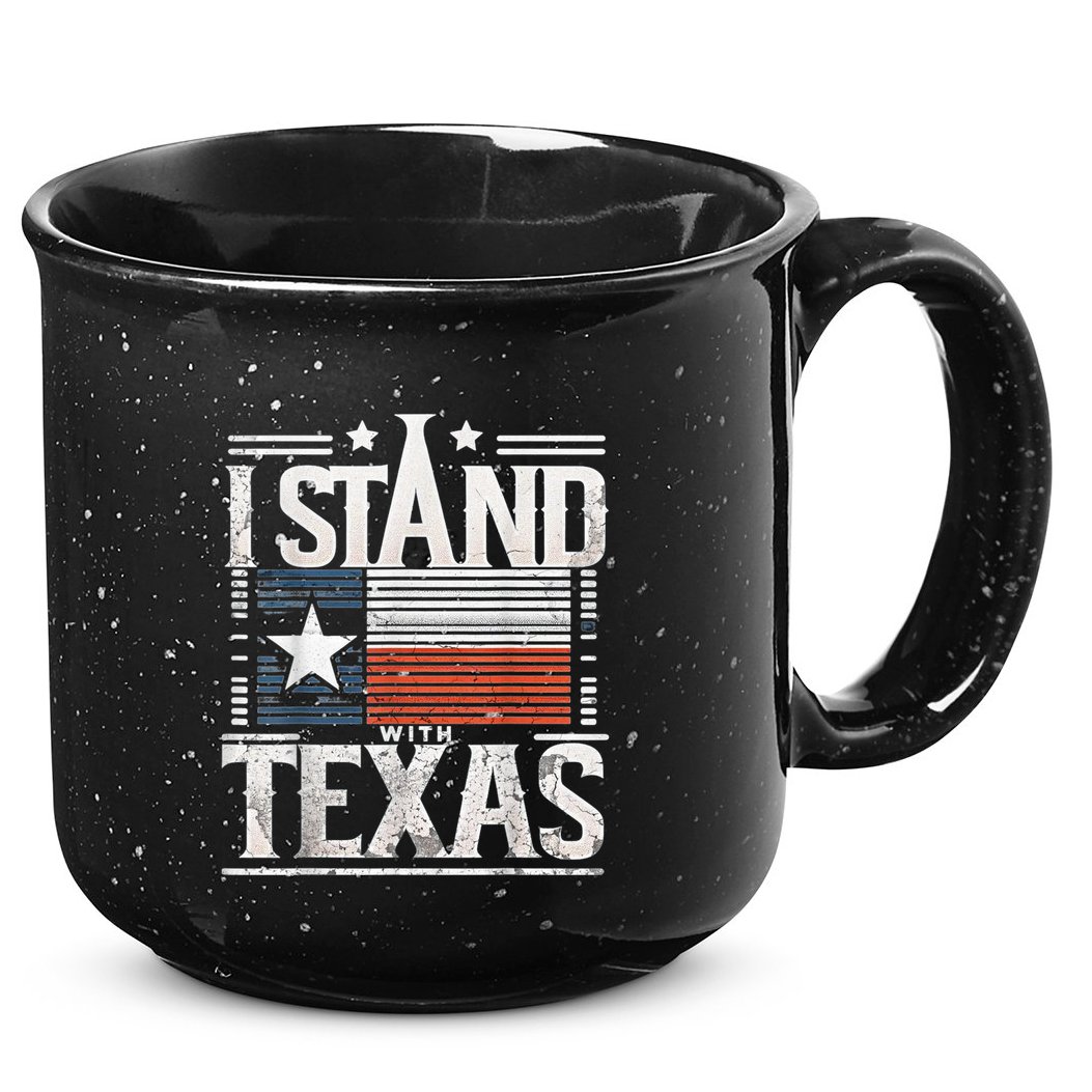I Stand With Texas Scotus 15oz Campfire Ceramic Mug