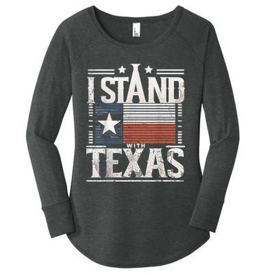 I Stand With Texas Scotus Women's Perfect Tri Tunic Long Sleeve Shirt