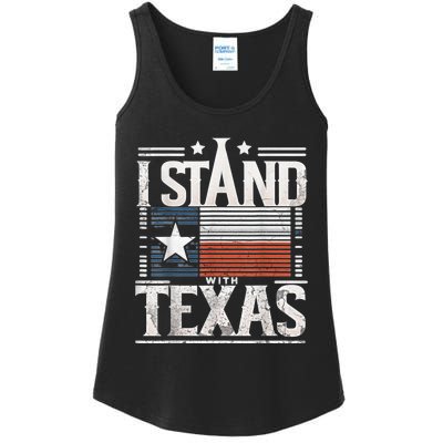 I Stand With Texas Scotus Ladies Essential Tank