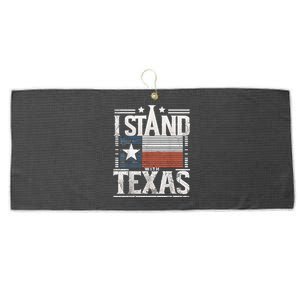 I Stand With Texas Scotus Large Microfiber Waffle Golf Towel