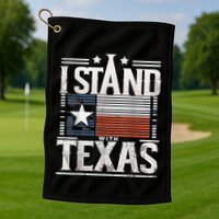 I Stand With Texas Scotus Golf Towel