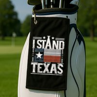 I Stand With Texas Scotus Golf Towel