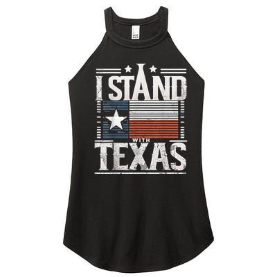 I Stand With Texas Scotus Women's Perfect Tri Rocker Tank