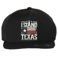 I Stand With Texas Scotus Wool Snapback Cap