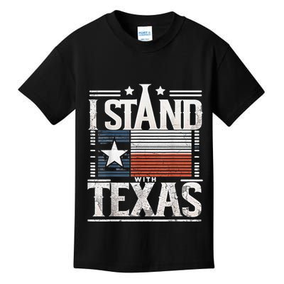 I Stand With Texas Scotus Kids T-Shirt