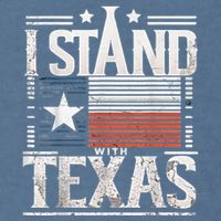 I Stand With Texas Scotus Garment-Dyed Sweatshirt