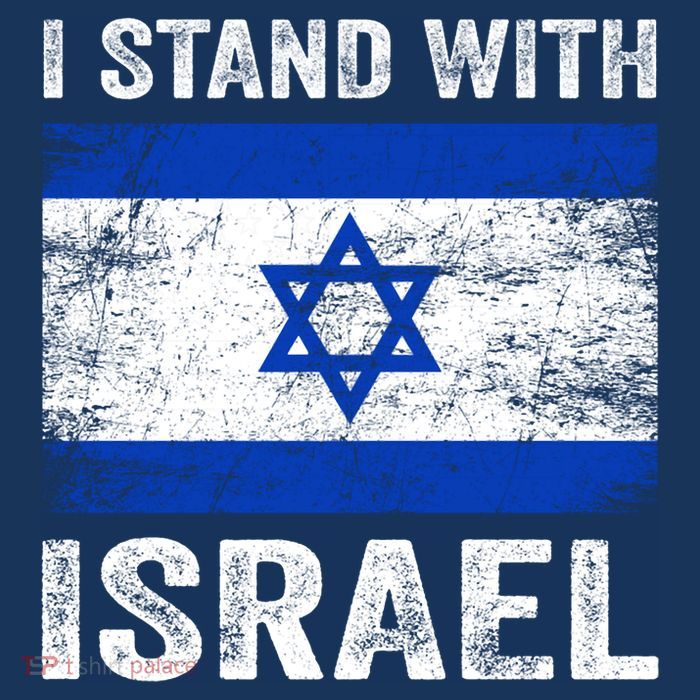 I Stand With Israel Jewish Gifts Heritage Israeli Flatbill Hat