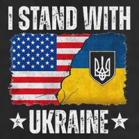 I Stand With Ukraine Support Ukraine Adult Drive Performance Visor