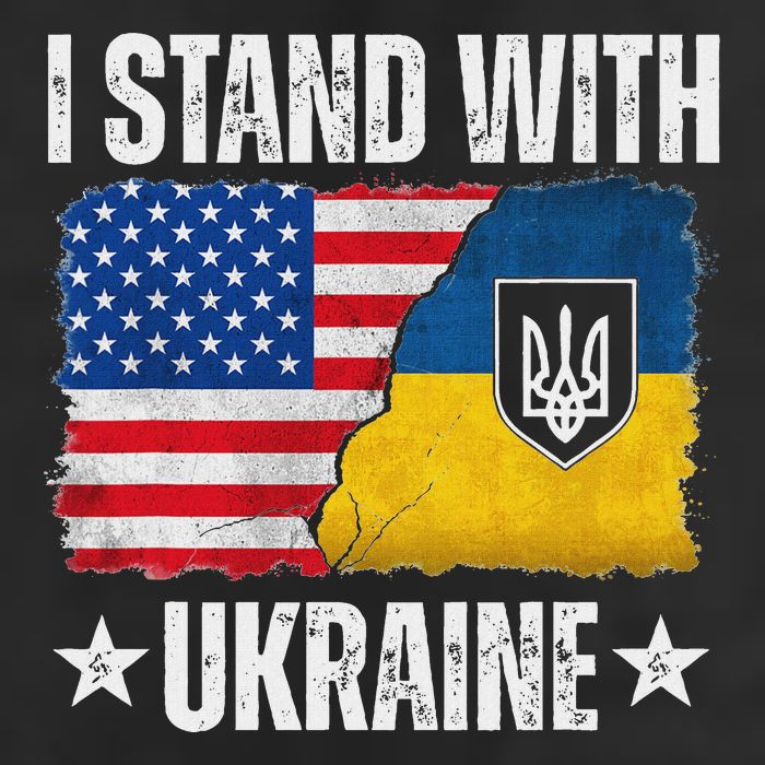 I Stand With Ukraine Support Ukraine Adult Drive Performance Visor