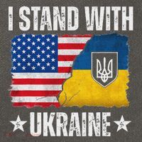 I Stand With Ukraine Support Ukraine Cotton Canvas Backpack