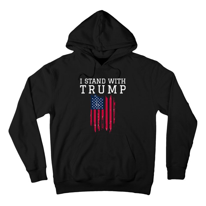 I Stand With Trump Pro Trump Supporter Hoodie