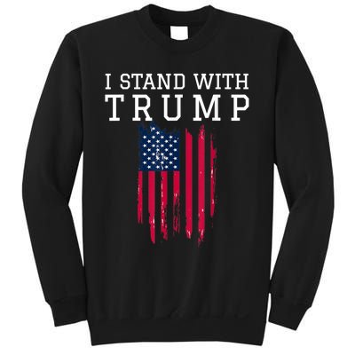 I Stand With Trump Pro Trump Supporter Sweatshirt