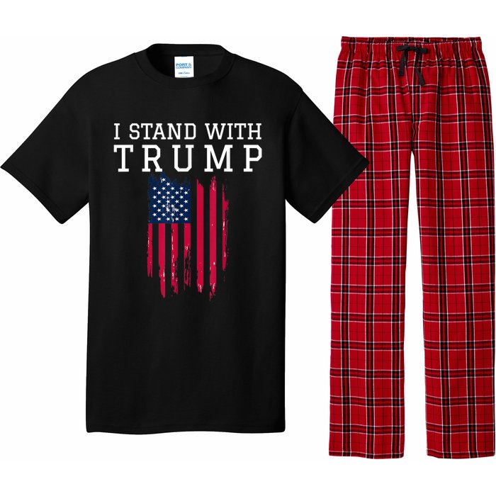 I Stand With Trump Pro Trump Supporter Pajama Set