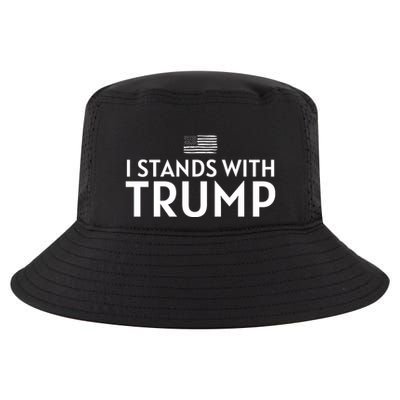 I Stands With Trump Cool Comfort Performance Bucket Hat