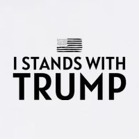 I Stands With Trump Garment-Dyed Sweatshirt