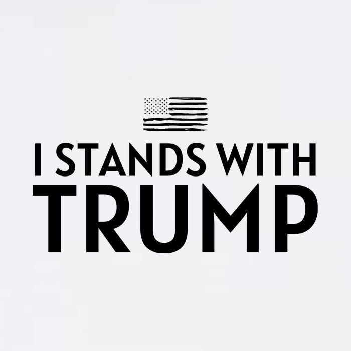 I Stands With Trump Garment-Dyed Sweatshirt