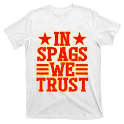 In Spags We Trust Trending Design T-Shirt