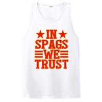 In Spags We Trust Trending Design PosiCharge Competitor Tank