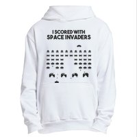 I Scored With Space Invaders Retro Gaming Design Urban Pullover Hoodie