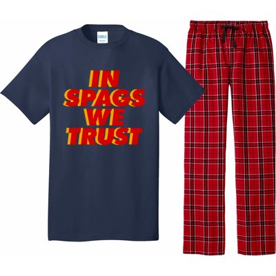 In Spags We Trust Pajama Set