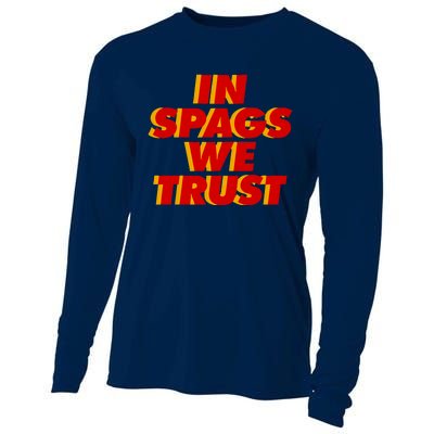 In Spags We Trust Cooling Performance Long Sleeve Crew