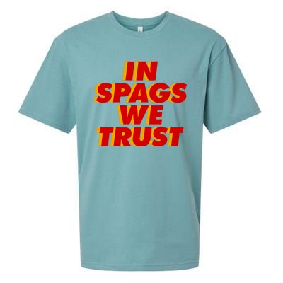 In Spags We Trust Sueded Cloud Jersey T-Shirt