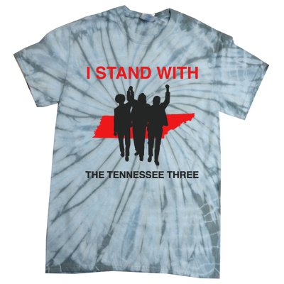 I STAND WITH THE TENNESSEE THREE Tie-Dye T-Shirt