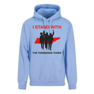 I STAND WITH THE TENNESSEE THREE Unisex Surf Hoodie