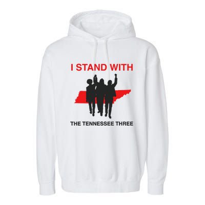 I STAND WITH THE TENNESSEE THREE Garment-Dyed Fleece Hoodie