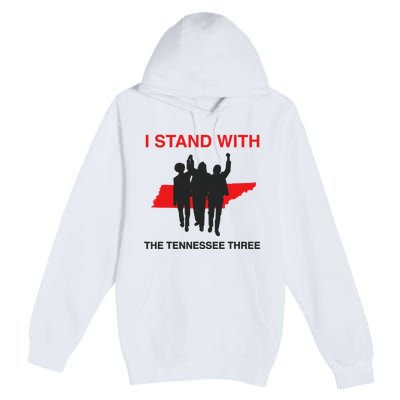 I STAND WITH THE TENNESSEE THREE Premium Pullover Hoodie