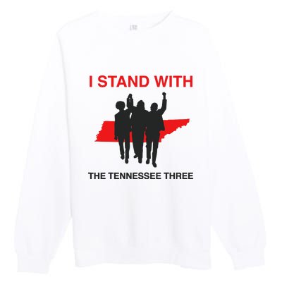 I STAND WITH THE TENNESSEE THREE Premium Crewneck Sweatshirt