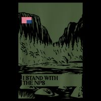 I Stand With The Nps National Park Support Park Rangers 16oz Travel Tumbler