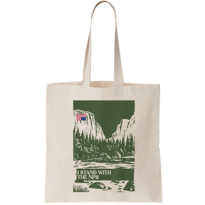 I Stand With The Nps National Park Support Park Rangers Bag