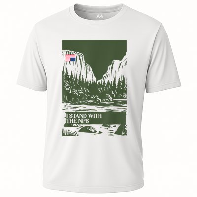 I Stand With The Nps National Park Support Park Rangers Performance Shirt