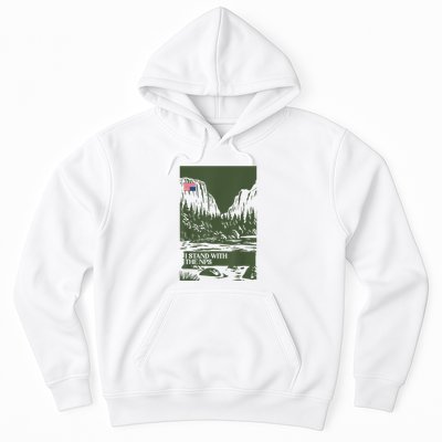 I Stand With The Nps National Park Support Park Rangers Hoodie
