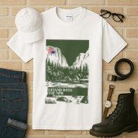 I Stand With The Nps National Park Support Park Rangers Tall T-Shirt