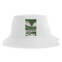 I Stand With The Nps National Park Support Park Rangers Sustainable Bucket Hat