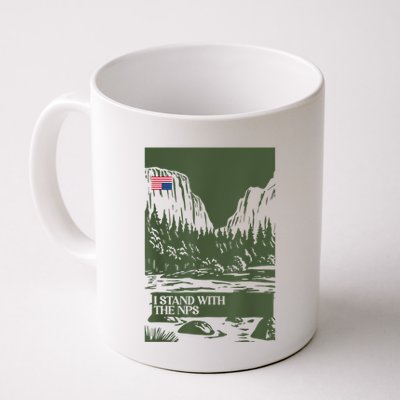 I Stand With The Nps National Park Support Park Rangers Mug