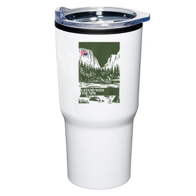 I Stand With The Nps National Park Support Park Rangers Tumbler