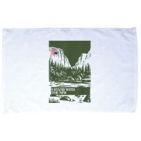 I Stand With The Nps National Park Support Park Rangers Microfiber Hand Towel