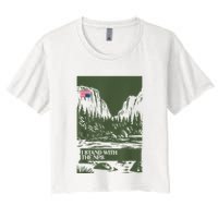 I Stand With The Nps National Park Support Park Rangers Crop Top