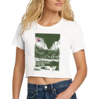 I Stand With The Nps National Park Support Park Rangers Crop Top