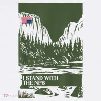 I Stand With The Nps National Park Support Park Rangers Kids T-Shirt
