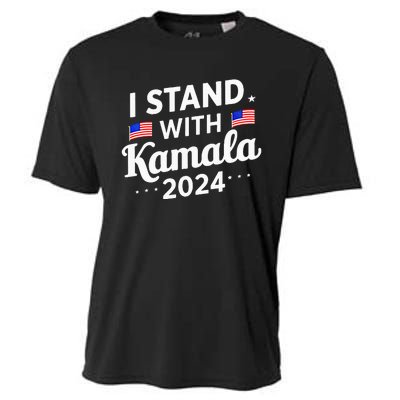 I Stand With Kamala Harris For President 2024 Election Cooling Performance Crew T-Shirt