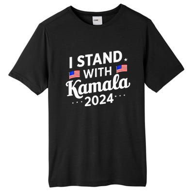 I Stand With Kamala Harris For President 2024 Election Tall Fusion ChromaSoft Performance T-Shirt