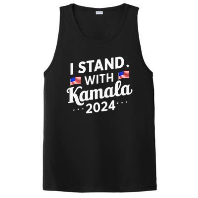 I Stand With Kamala Harris For President 2024 Election PosiCharge Competitor Tank