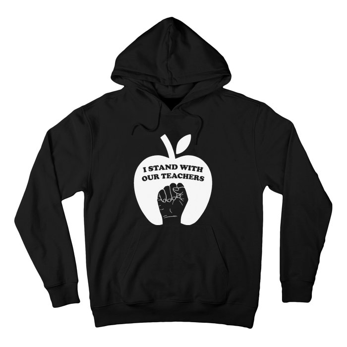 I Stand With Our Teachers & Stand Against Book Banning! Hoodie