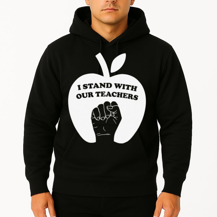 I Stand With Our Teachers & Stand Against Book Banning! Hoodie