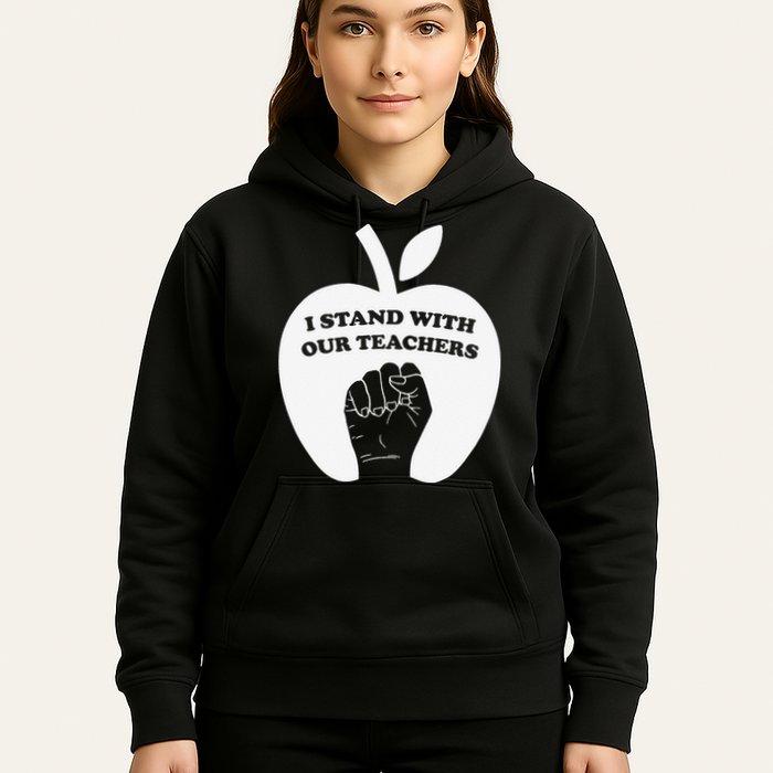 I Stand With Our Teachers & Stand Against Book Banning! Hoodie